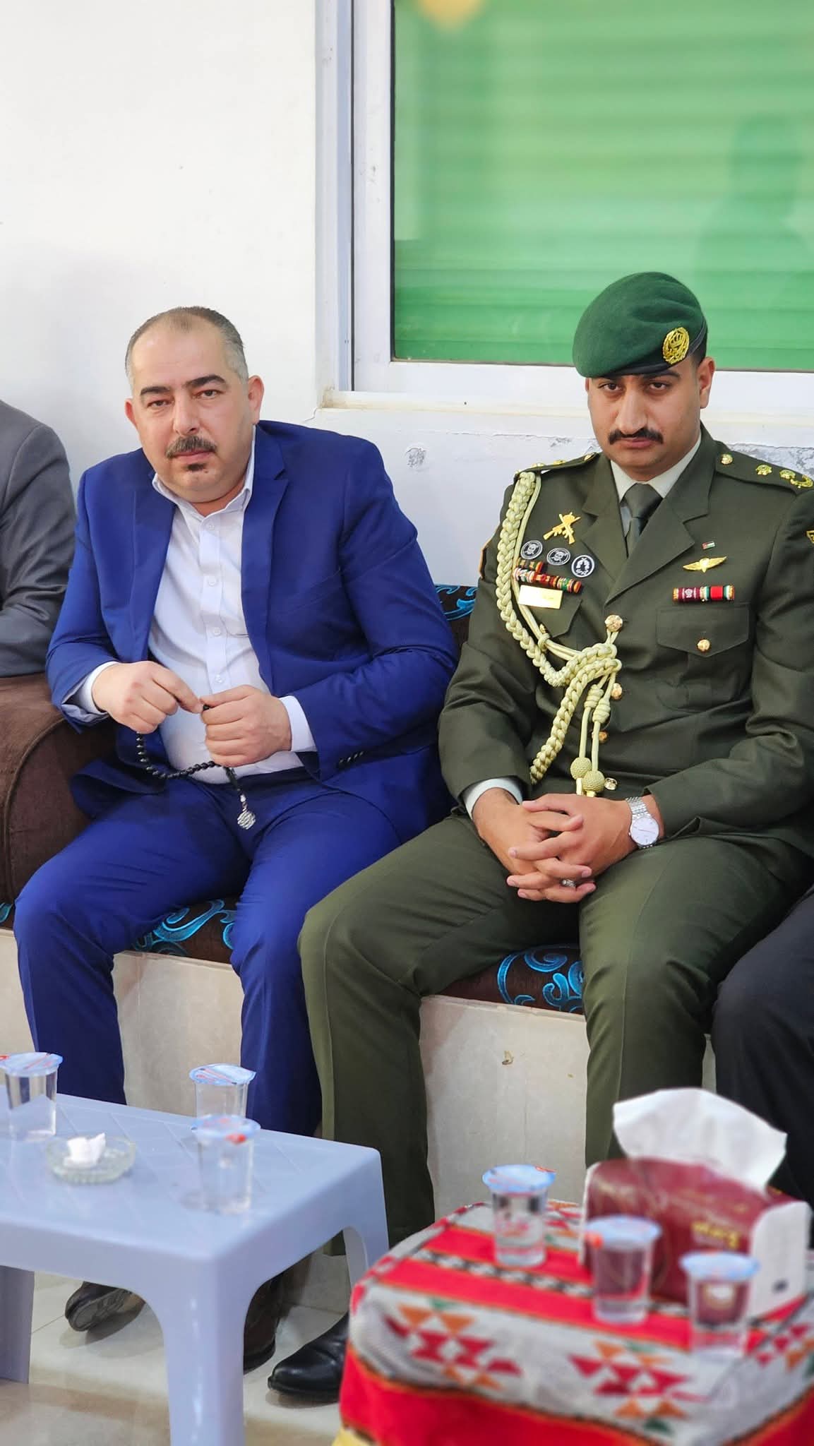 مندوبا عن جلالة الملك وولي العهد.. العيسوي يعزي عشيرة المخادمة