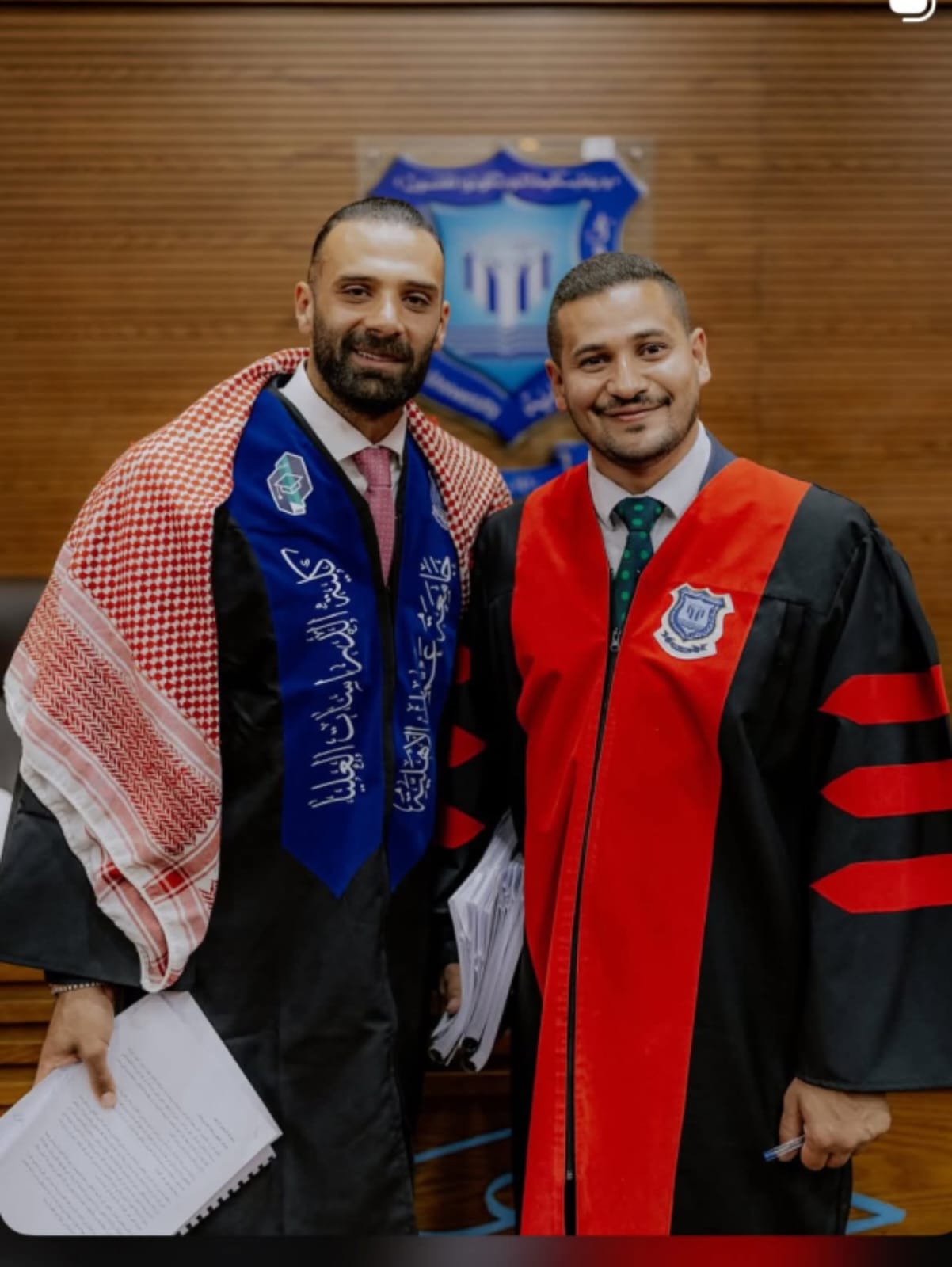 صورة حول : الكابتن يزن العرب يحصد درجة الماجستير في علوم الرياضة من جامعة عمان الأهلية الكابتن يزن العرب يحصد درجة الماجستير في علوم الرياضة من جامعة عمان الأهلية