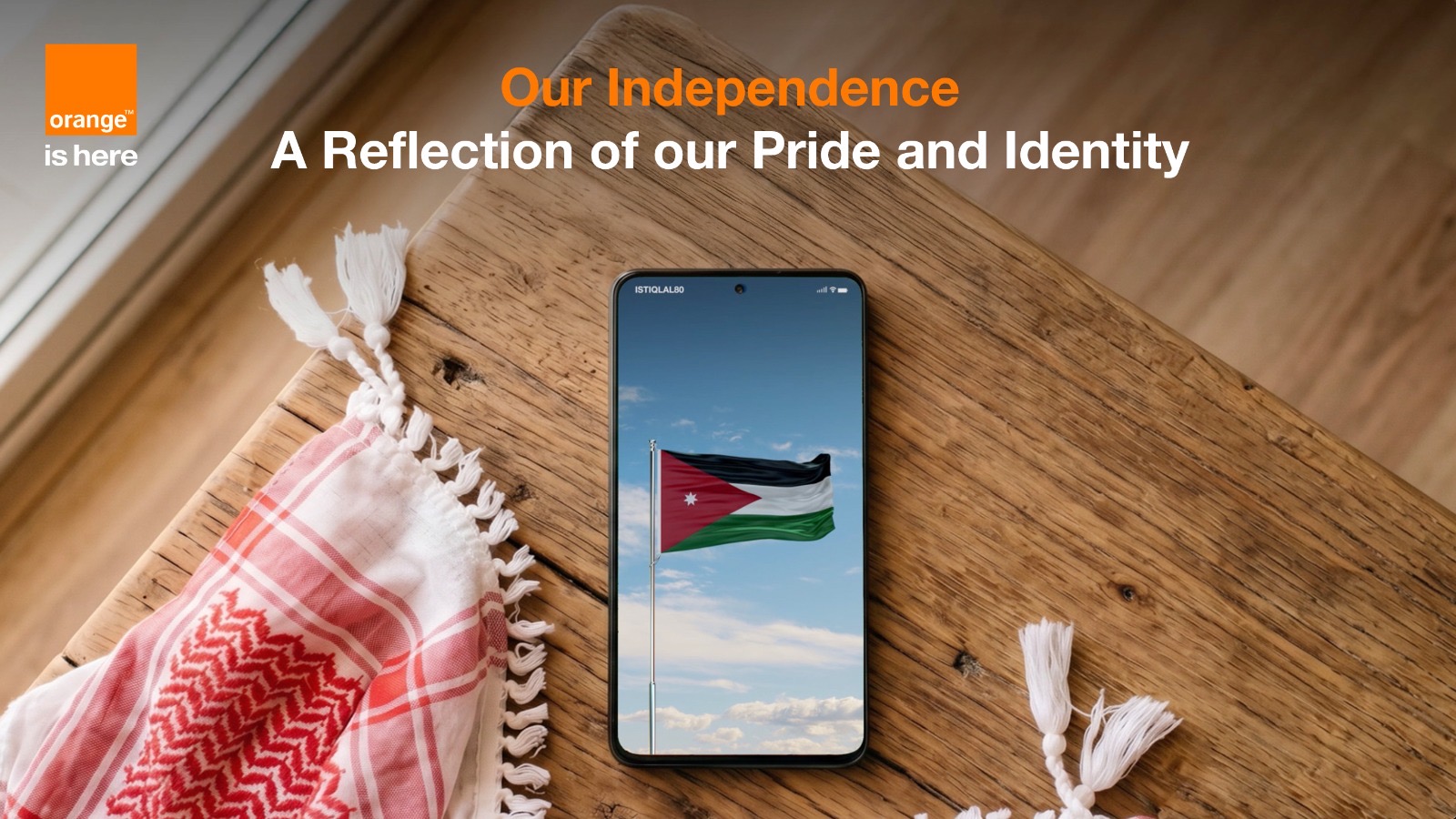 صورة حول : Orange Jordan Celebrates with Jordan’s 80th Independence Day Orange Jordan Celebrates with Jordan’s 80th Independence Day