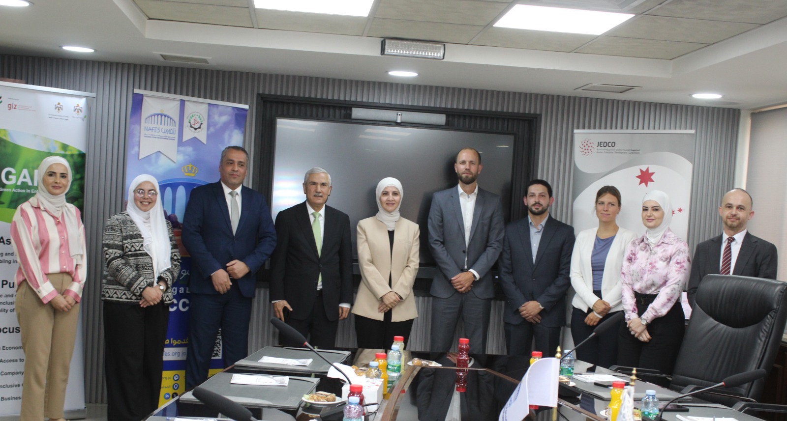 جيدكو ونافس ومشروع (GAIN) يوقعون مذكرة تعاون ثلاثية لدعم التحول الأخضر للمشاريع الصغيرة والمتوسطة في الأردن