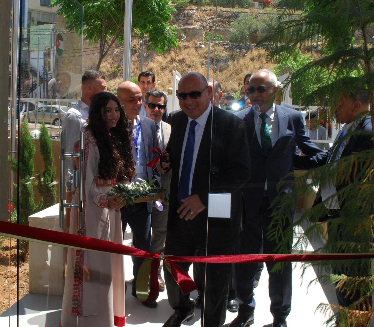 افتتاح المبنى الجديد لفرع الإقراض الزراعي في جرش تزامناً مع احتفالات عيد الاستقلال الثمانين