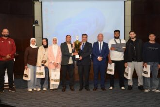 رئيس جامعة البترا يكرّم فريق التايكواندو لحصوله على المركز الأول في البطولة الوطنية