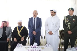 مندوبا عن الملك وولي العهد... العيسوي يعزي عشيرة الشعلان