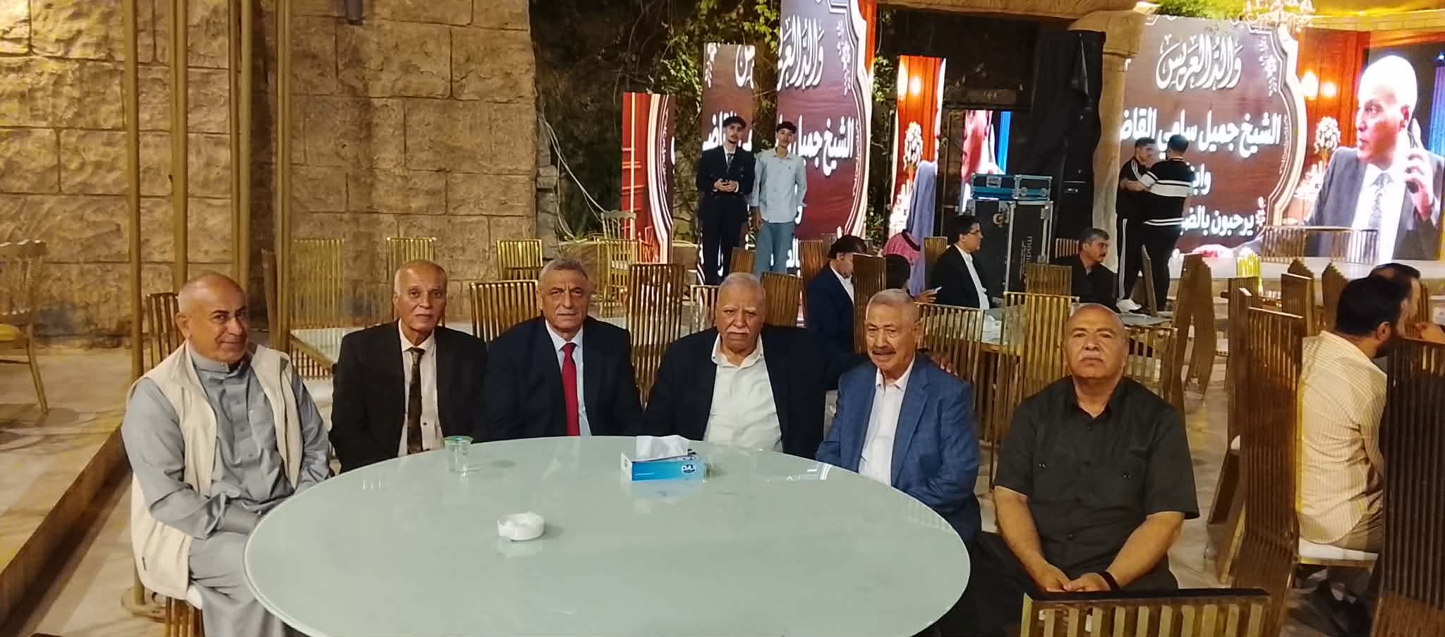 أجواء فرح وأصالة في حفل زفاف نجل المستشار الإعلامي جميل القاضي بإربد