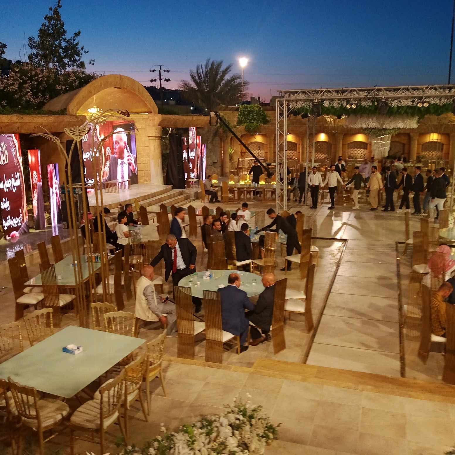 أجواء فرح وأصالة في حفل زفاف نجل المستشار الإعلامي جميل القاضي بإربد