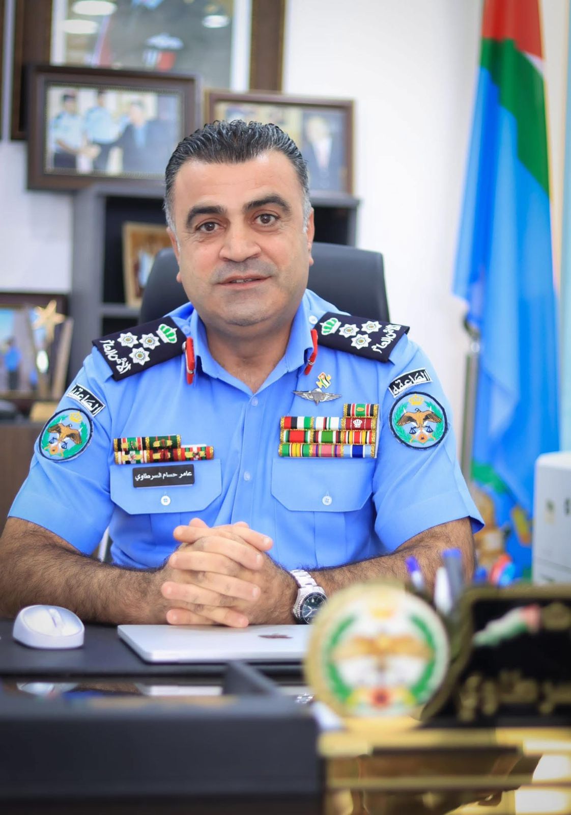 ترفيع الناطق الإعلامي باسم الأمن "السرطاوي" لرتبة عميد