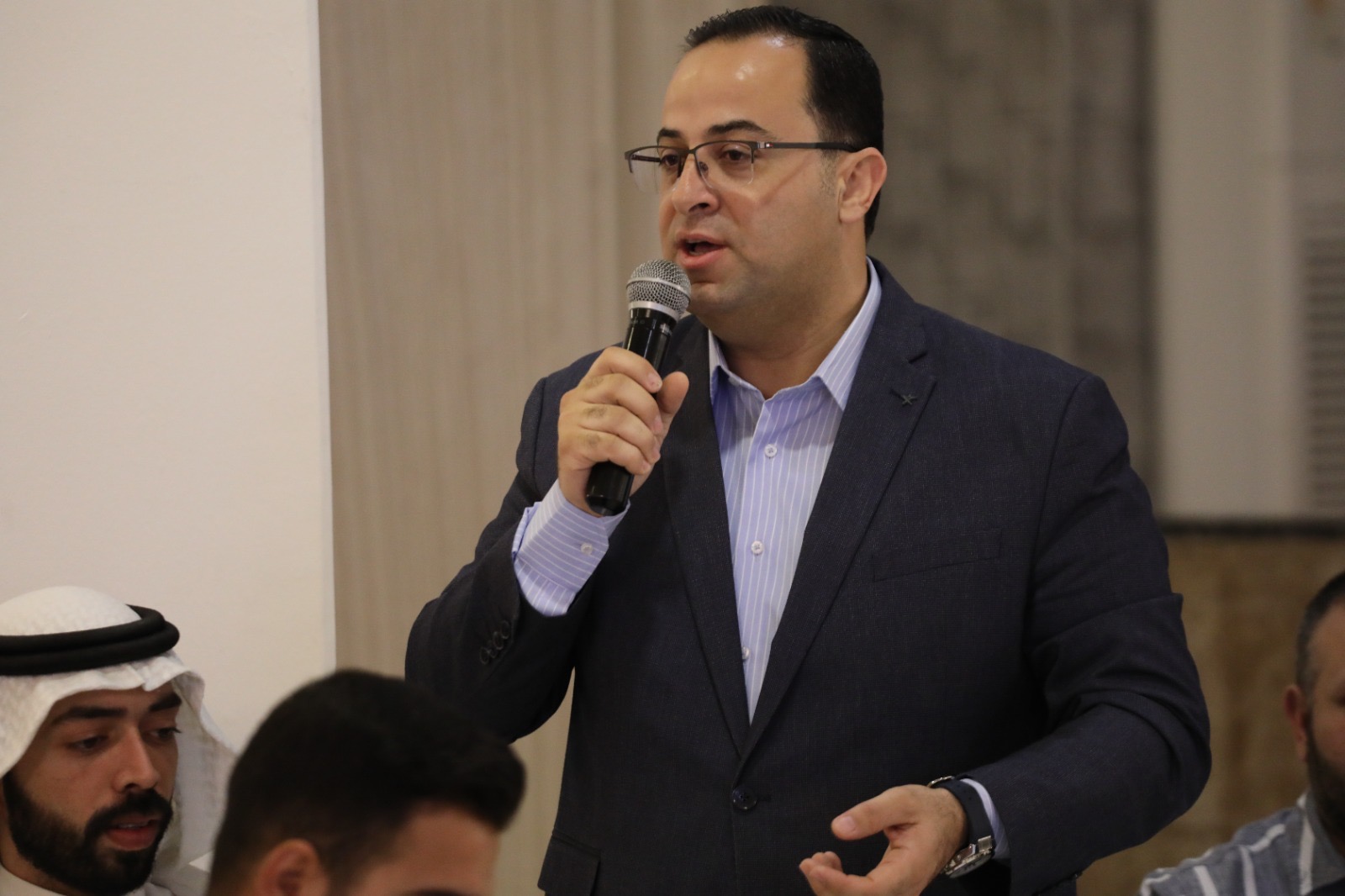 العودات يطلق برنامج التمكين السياسي لدى الشباب في الأحزاب السياسية "سيادة القانون وقيم المواطنة الفاعلة"
