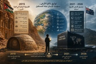 كبسولة الكوكب الرقمية في البترا 2015، وصندوق الأرض الأسود 2026 بأستراليا