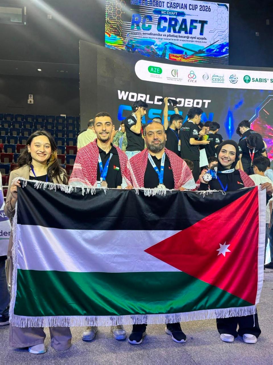 جامعة البترا تحصد المركزين الأول والثاني عالميًا في بطولة العالم للروبوتات