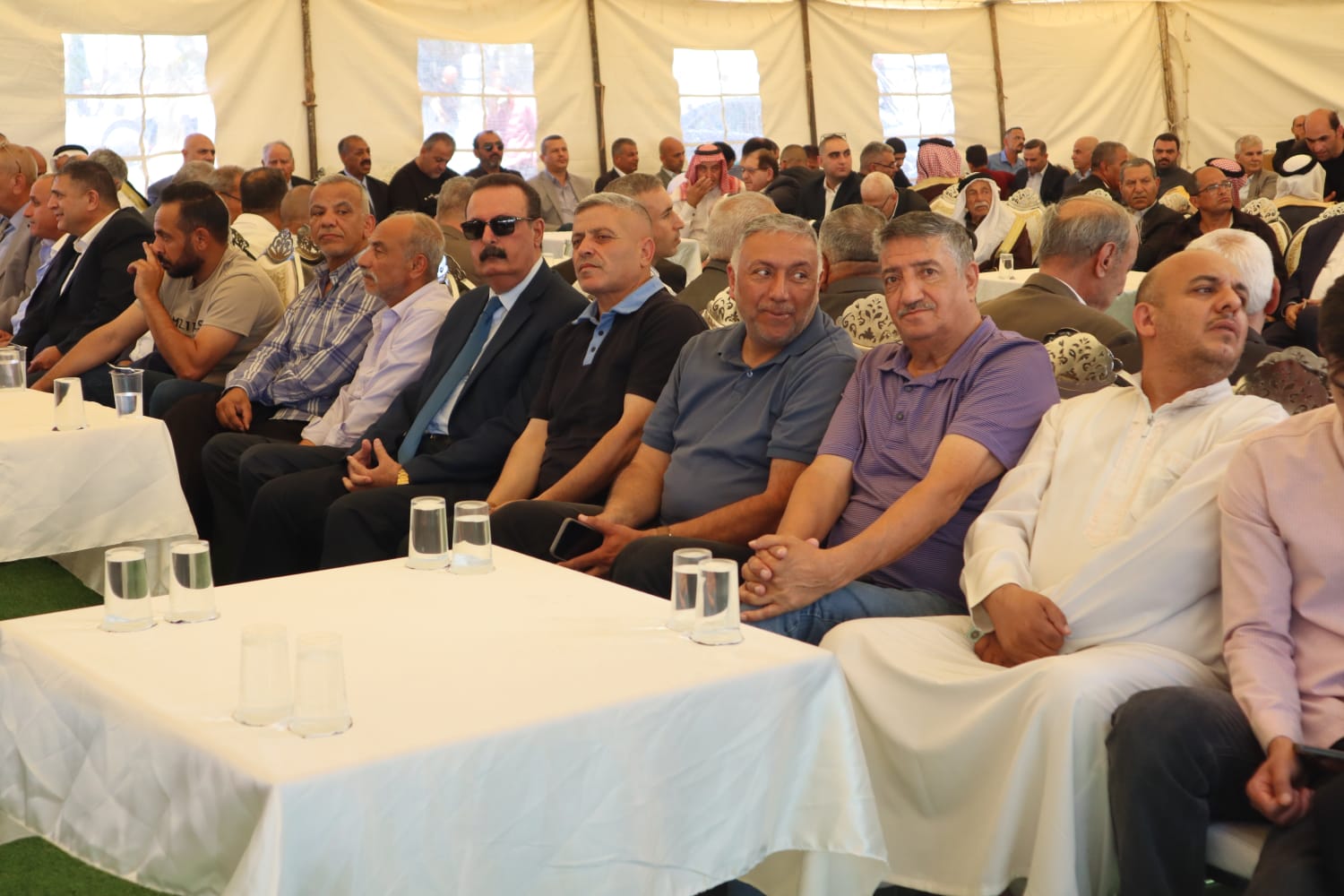 الباشا سليمان علي الغنيمات (أبو خلدون) يقيم مأدبة غداء احتفاء بزفاف نجله الدكتور معتز (صور)