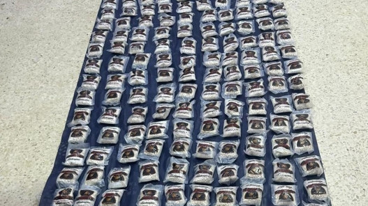 الجيش يحبط تهريب مواد مخدرة بواسطة بالونات موجهة إلكترونياً على الواجهة الشرقية