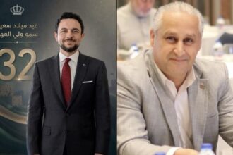 غنيمات يهنيء ولي العهد بعيد ميلاده