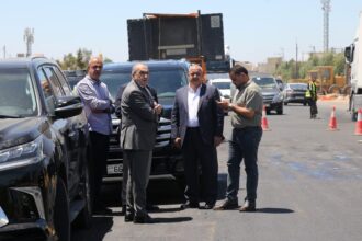 وزير الأشغال يتفقد سير العمل بمشاريع طرق في الشمال
