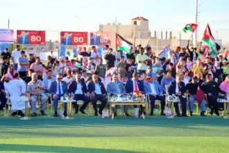 محافظ الزرقاء يرعى احتفال مديرية قضاء الظليل بعيد الاستقلال الـ 80