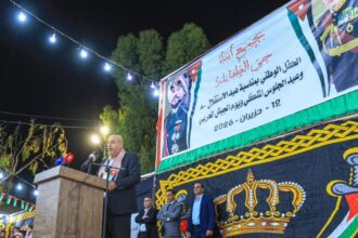 رئيس مجلس النواب يرعى احتفالات حي الطفايلة بعيد الاستقلال والأعياد الوطنية