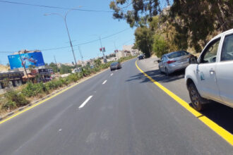 انتهاء صيانة طريق وادي الشجرة في محافظة البلقاء