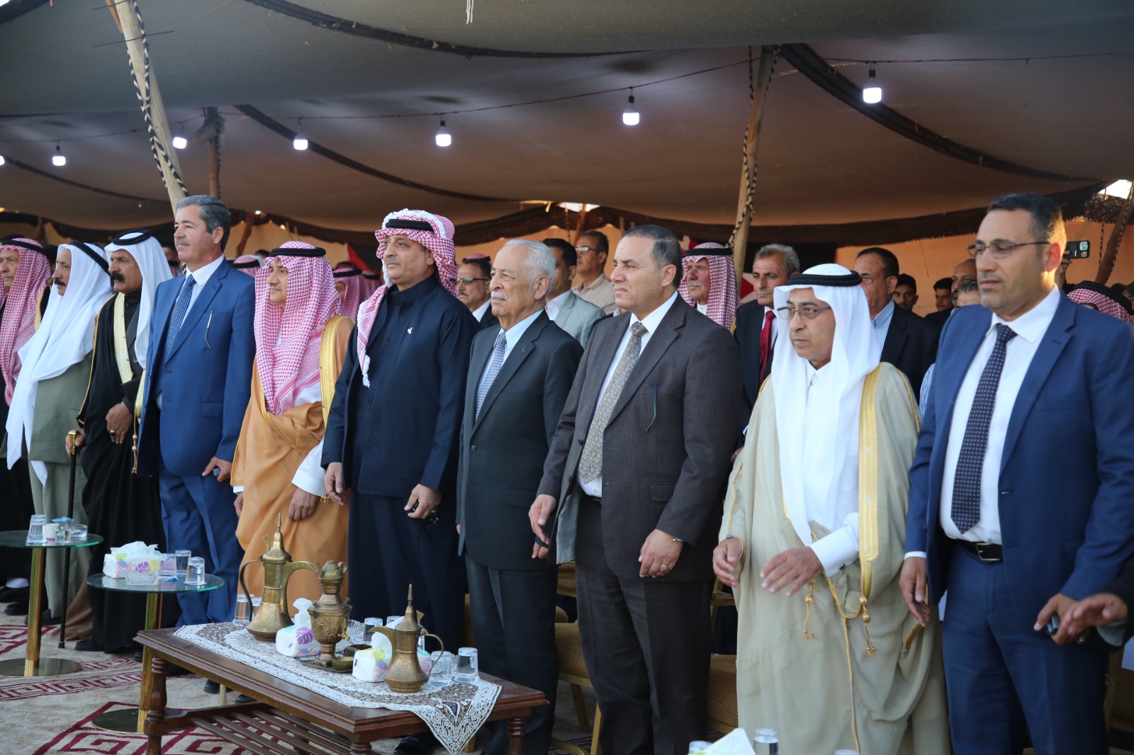 العيسوي يرعى احتفالا وطنيا بمناسبة الاستقلال الثمانين والأعياد الوطنية في البادية الشمالية