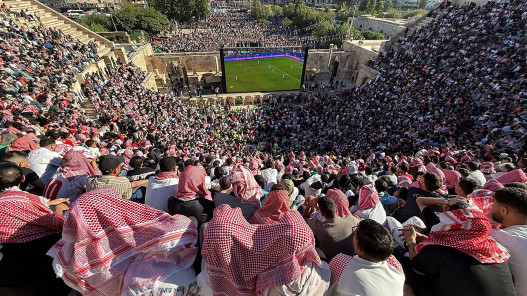 صورة حول : الأمن العام يدعو للالتزام بتعليمات فعالية النشامى ومواقع بث المباراة الأمن العام يدعو للالتزام بتعليمات فعالية النشامى ومواقع بث المباراة