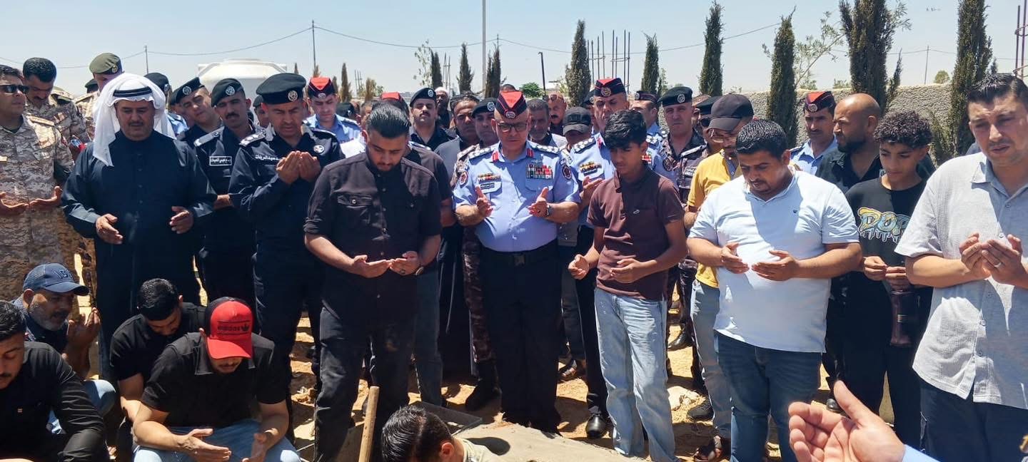 تشييع جثمان الرقيب ماجد محمد منصور الحردان