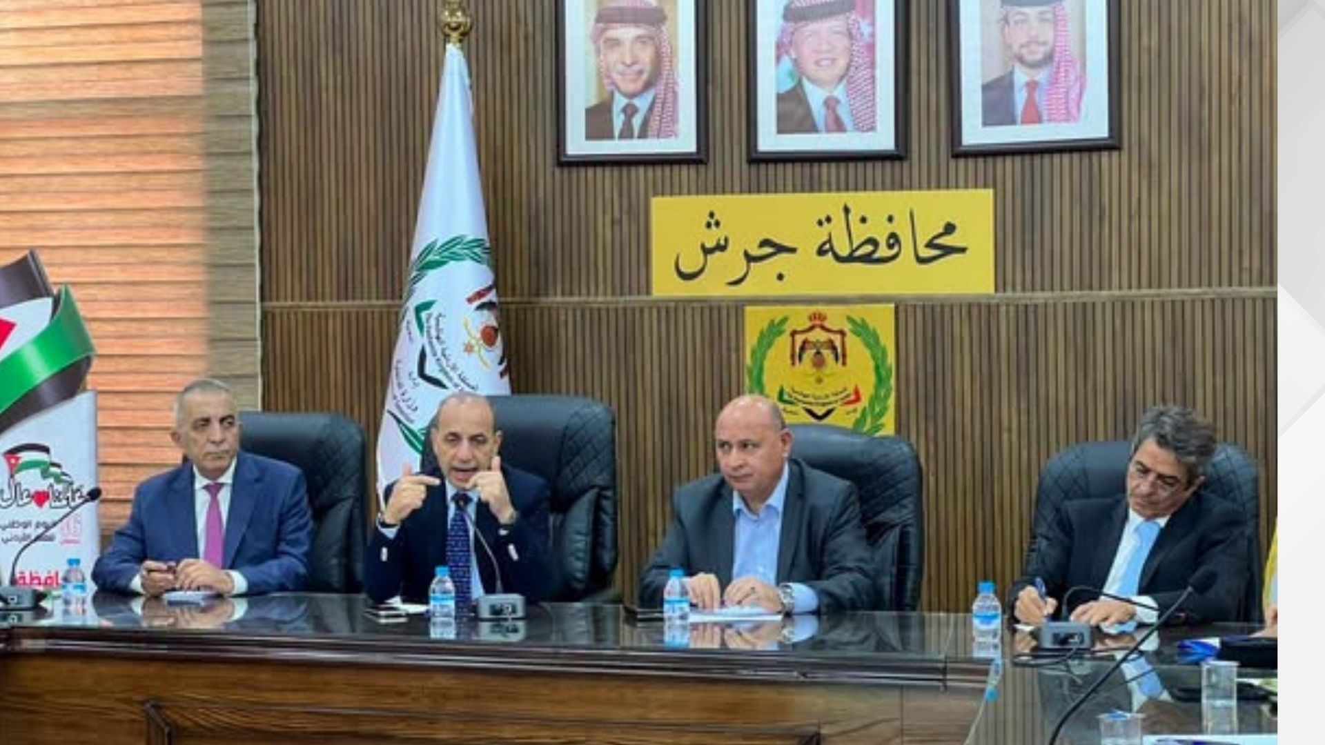 اجتماع حكومي موسع في جرش لمتابعة ترتيبات دعم النشامى