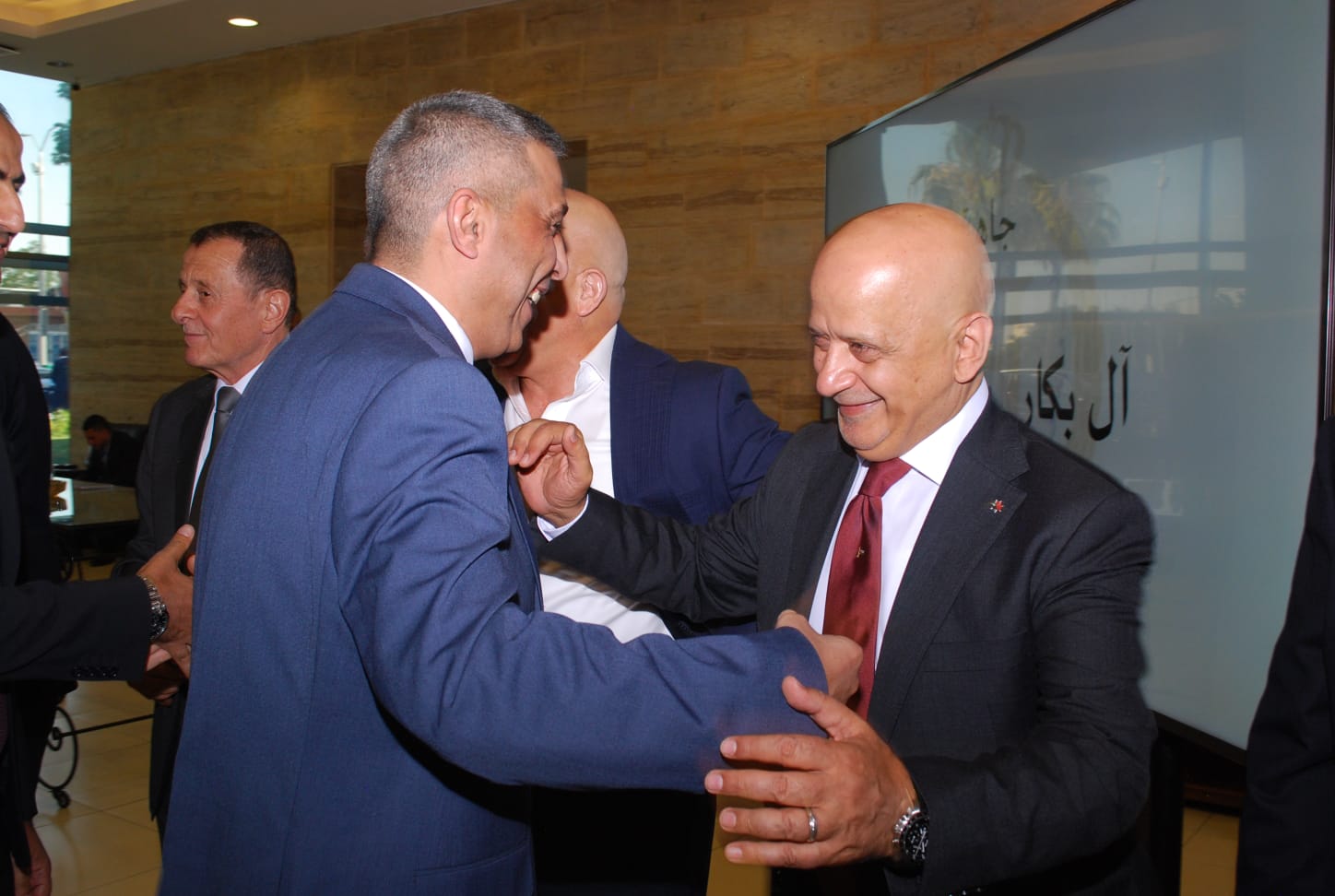 بالصور.. ال البكار وال هاها نسايب الخصاونة طلب والعيسوي لبى