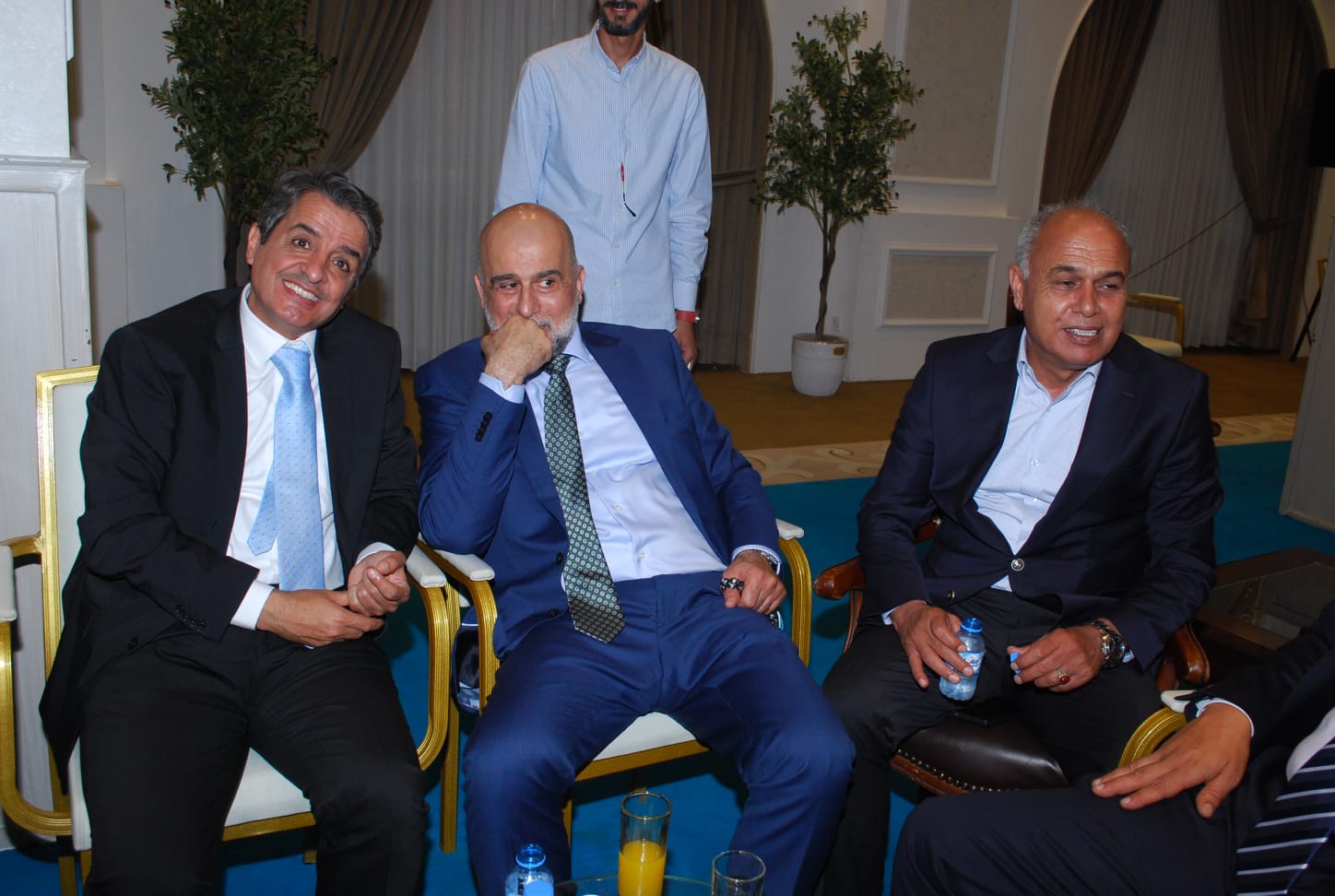 بالصور.. ال البكار وال هاها نسايب الخصاونة طلب والعيسوي لبى