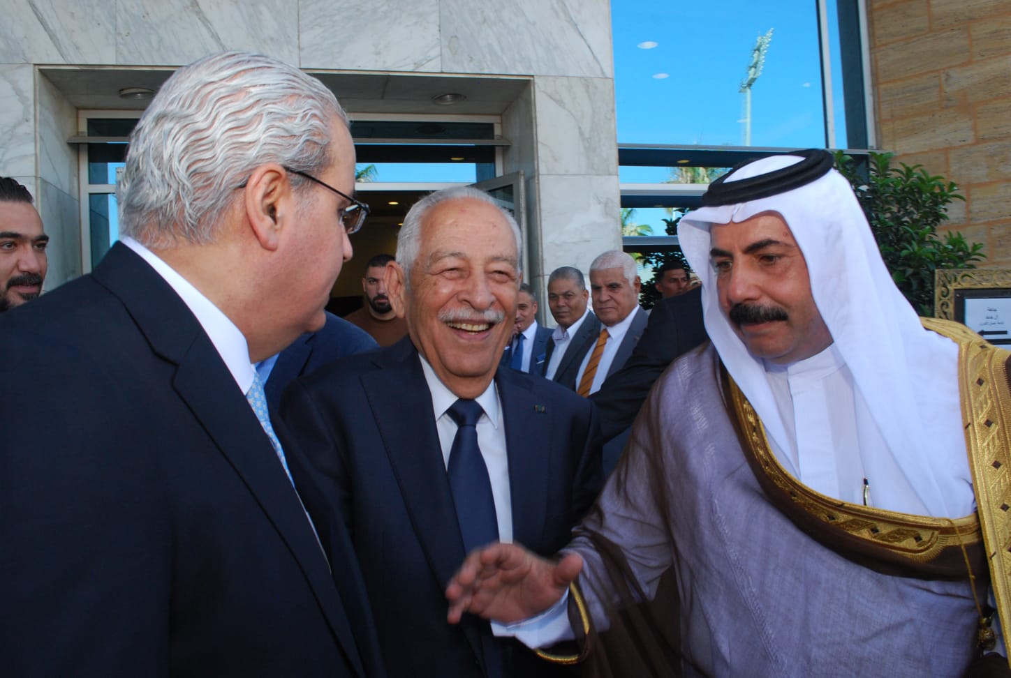 بالصور.. ال البكار وال هاها نسايب الخصاونة طلب والعيسوي لبى