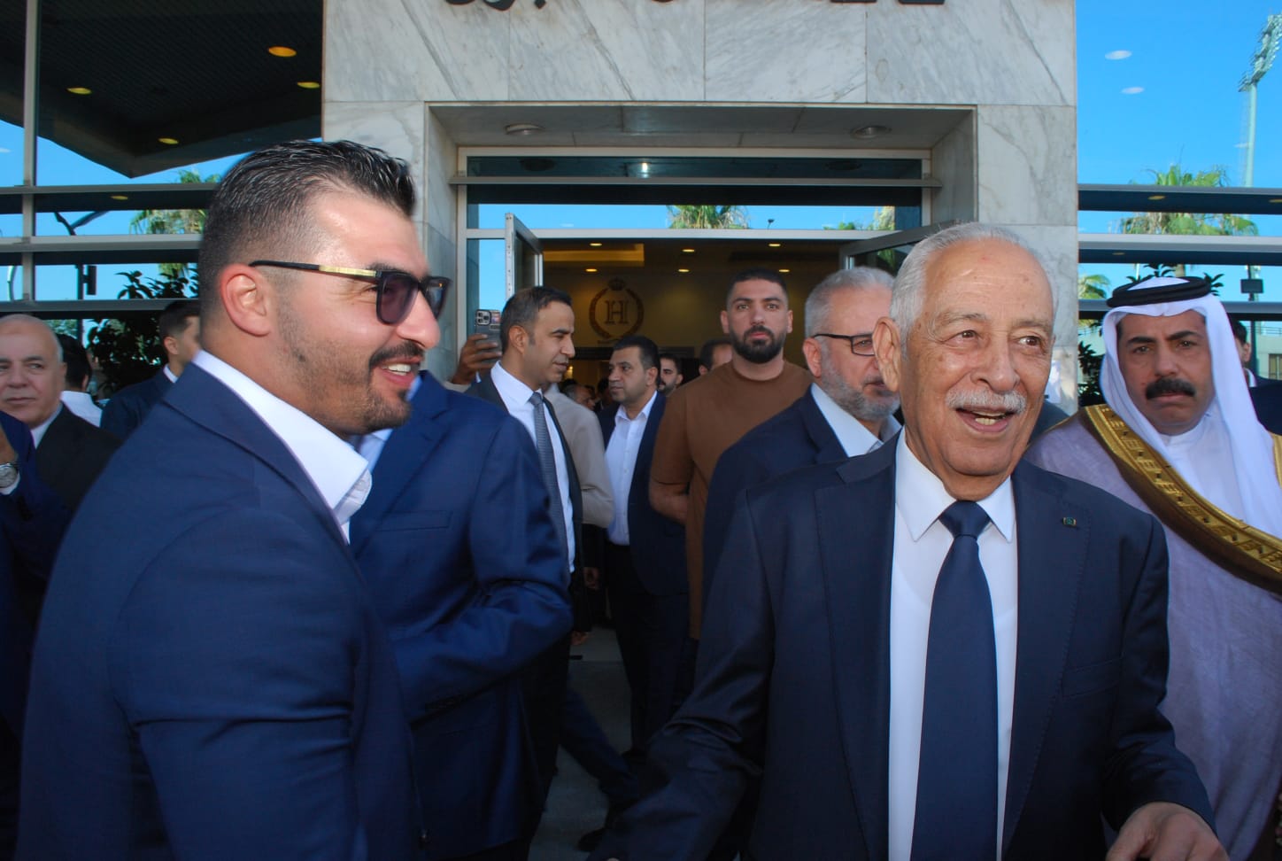 بالصور.. ال البكار وال هاها نسايب الخصاونة طلب والعيسوي لبى