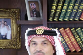 تهنئة للعميد الركن عبدالله خزاعي الفريحات بمناسبة الترفيع
