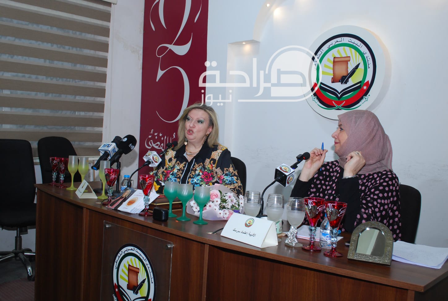 ربى الرفاعي: الصحة النفسية للمرأة وقضايا العنف الأسري في أمسية بالبيت العربي الثقافي (صور وفيديوهات)