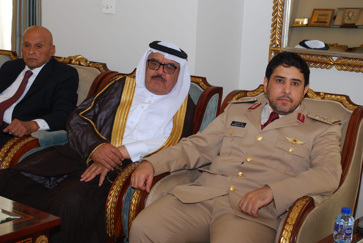 سفارة قطر في الأردن تستقبل المعزين بوفاة الأمير الوالد الشيخ حمد بن خليفة آل ثاني