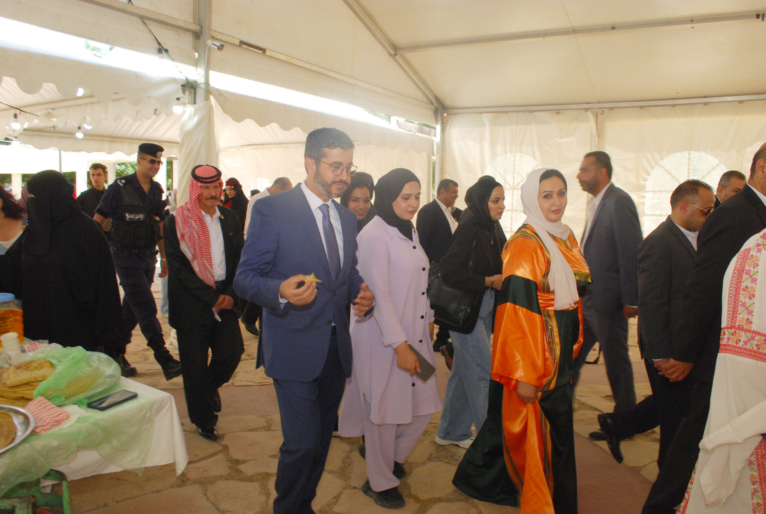 إنطلاق فعاليات مهرجان الجميد والسمن العاشر في حدائق الحسيين