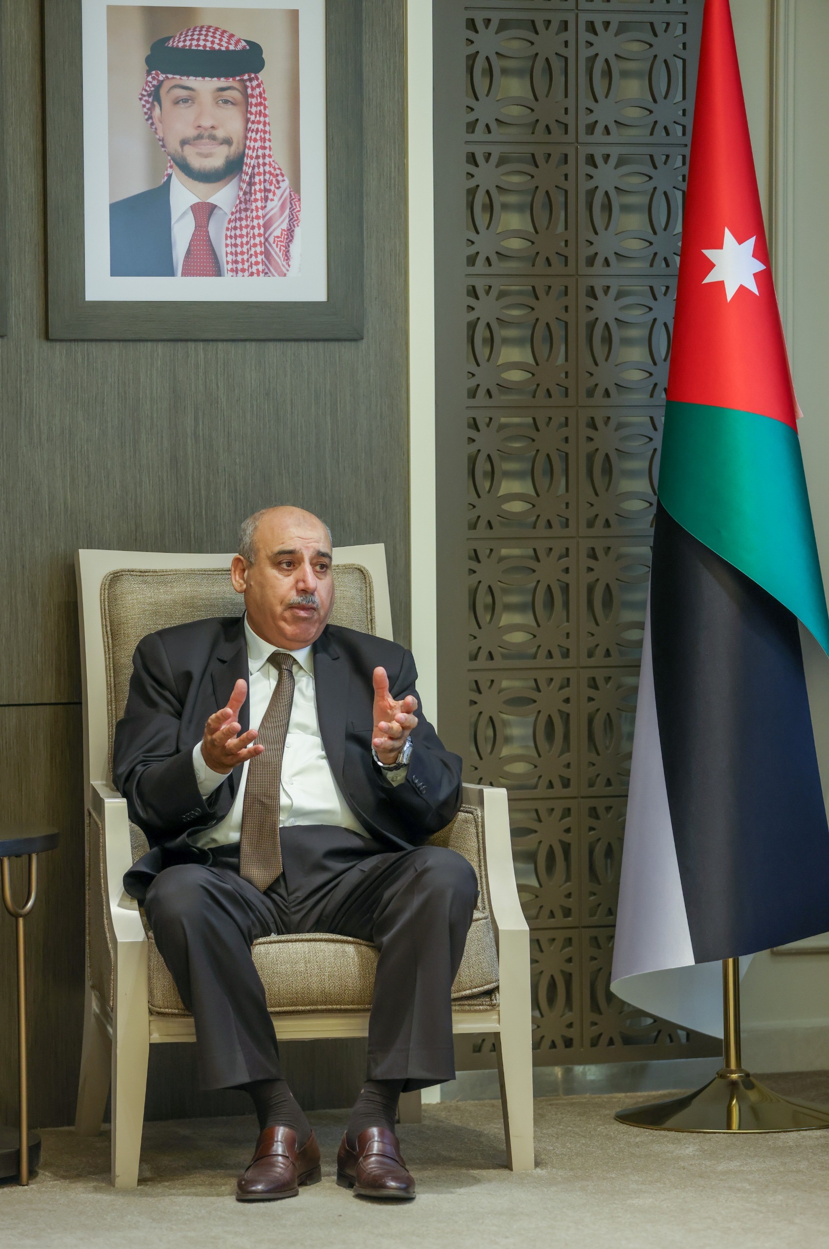 القاضي يلتقي رئيس وأعضاء الهيئة الأردنية للمبادرات الوطنية