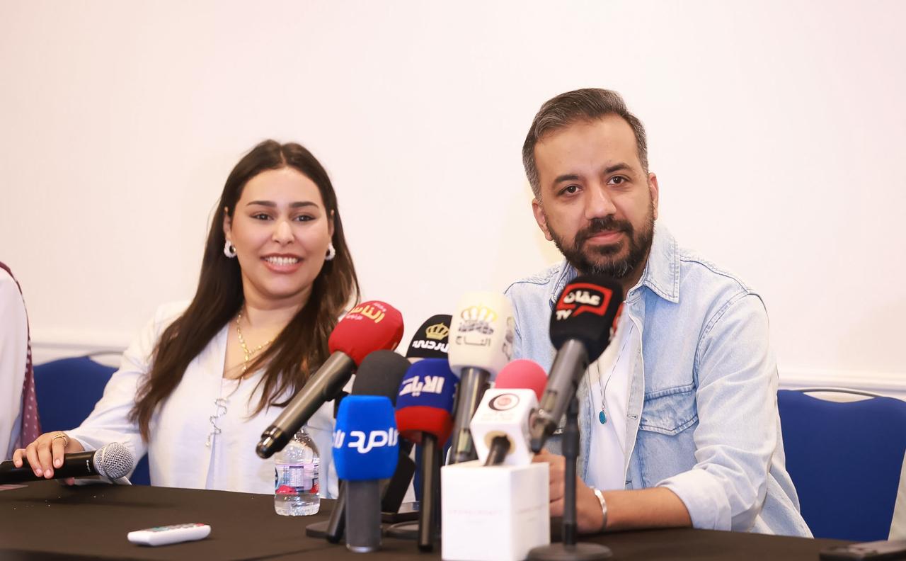 صورة حول : مؤتمر صحفي لفريق مسرحية "أم كلثوم" قبيل عرضها في "جرش" مؤتمر صحفي لفريق مسرحية "أم كلثوم" قبيل عرضها في "جرش"