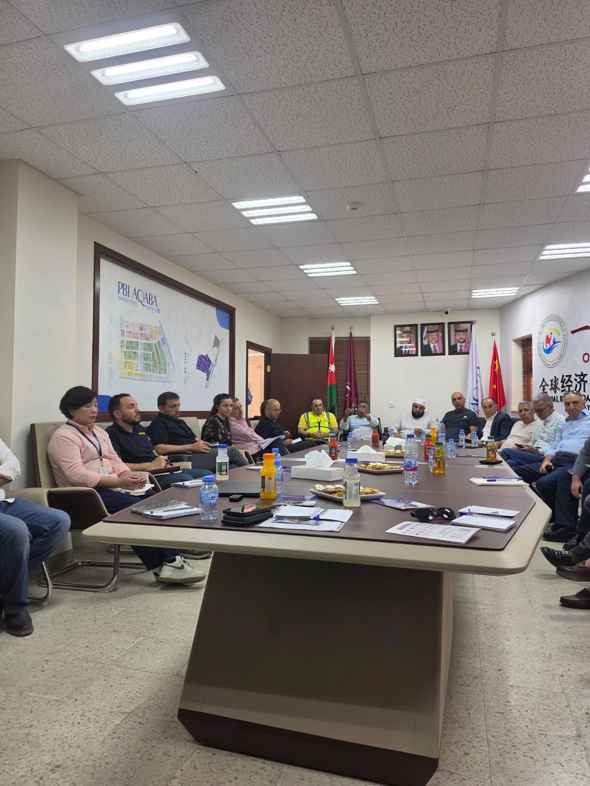 شركة المدن الصناعية تبحث تعزيز بيئة الاستثمار في مدينة العقبة الصناعية الدولية