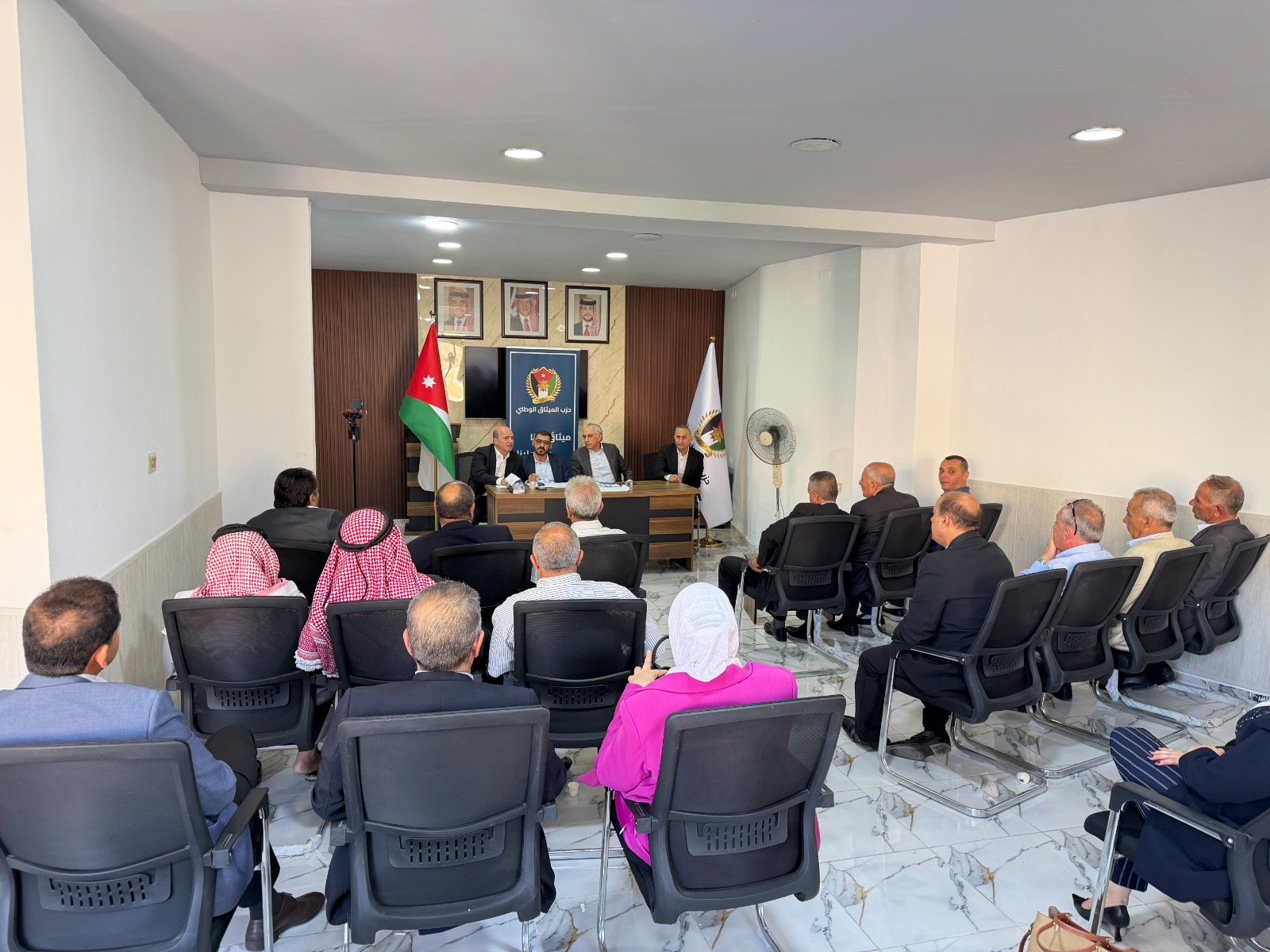 الميثاق الوطني في جرش يعقد جلسة نقاشية حول مشروع قانون الإدارة المحلية لسنة 2026