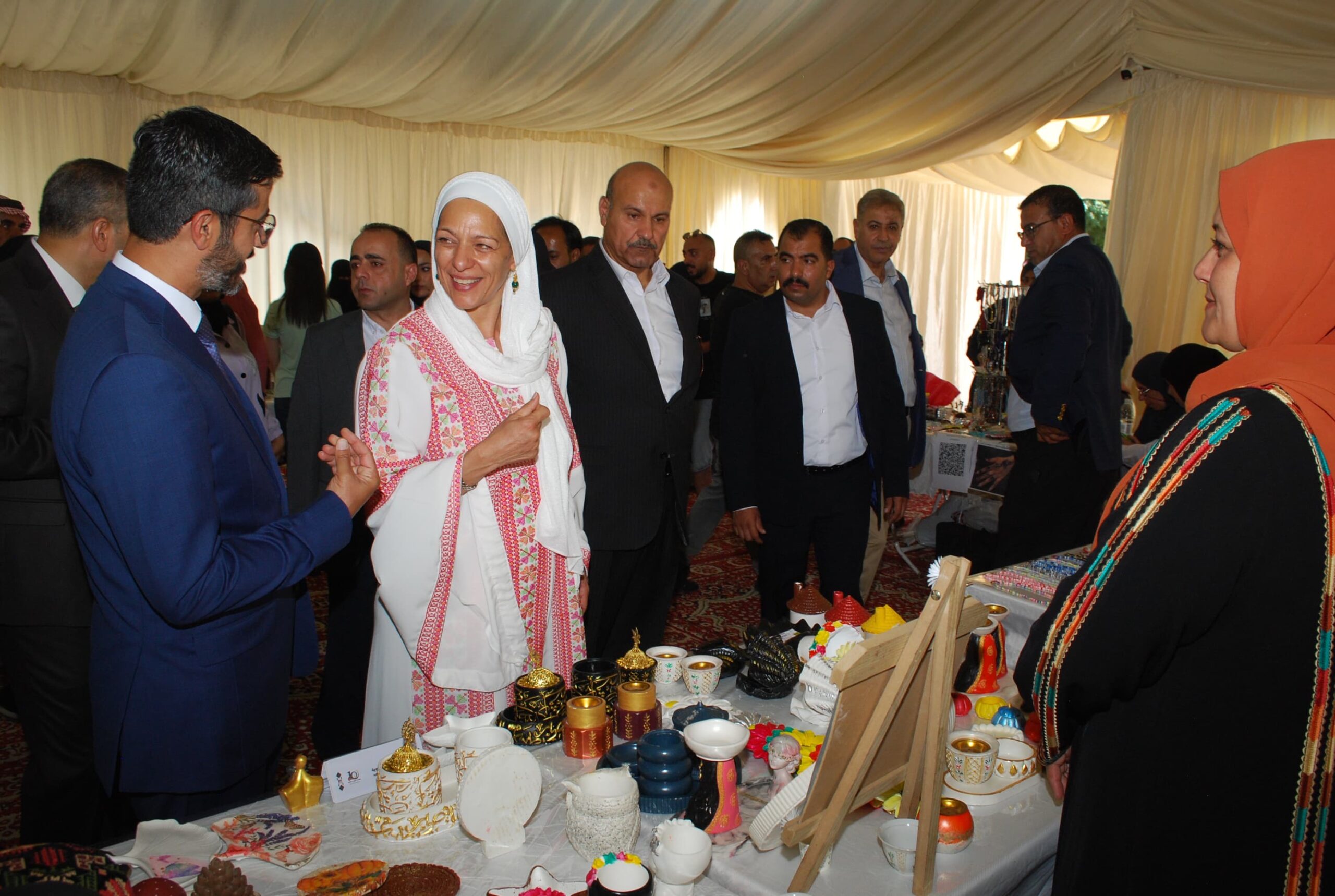 إنطلاق فعاليات مهرجان الجميد والسمن العاشر في حدائق الحسيين