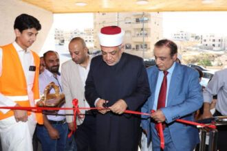 وزير الأوقاف يفتتح مسجد إسكان الكهرباء الكبير في القويسمة