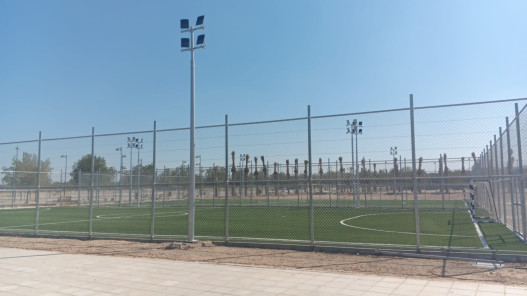 افتتاح ملاعب رياضية جديدة في كورنيش البحر الميت تزامنًا مع موسم الصيف