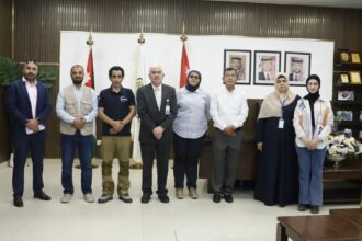 بلدية الرمثا تبحث مشاريع الحصاد المائي