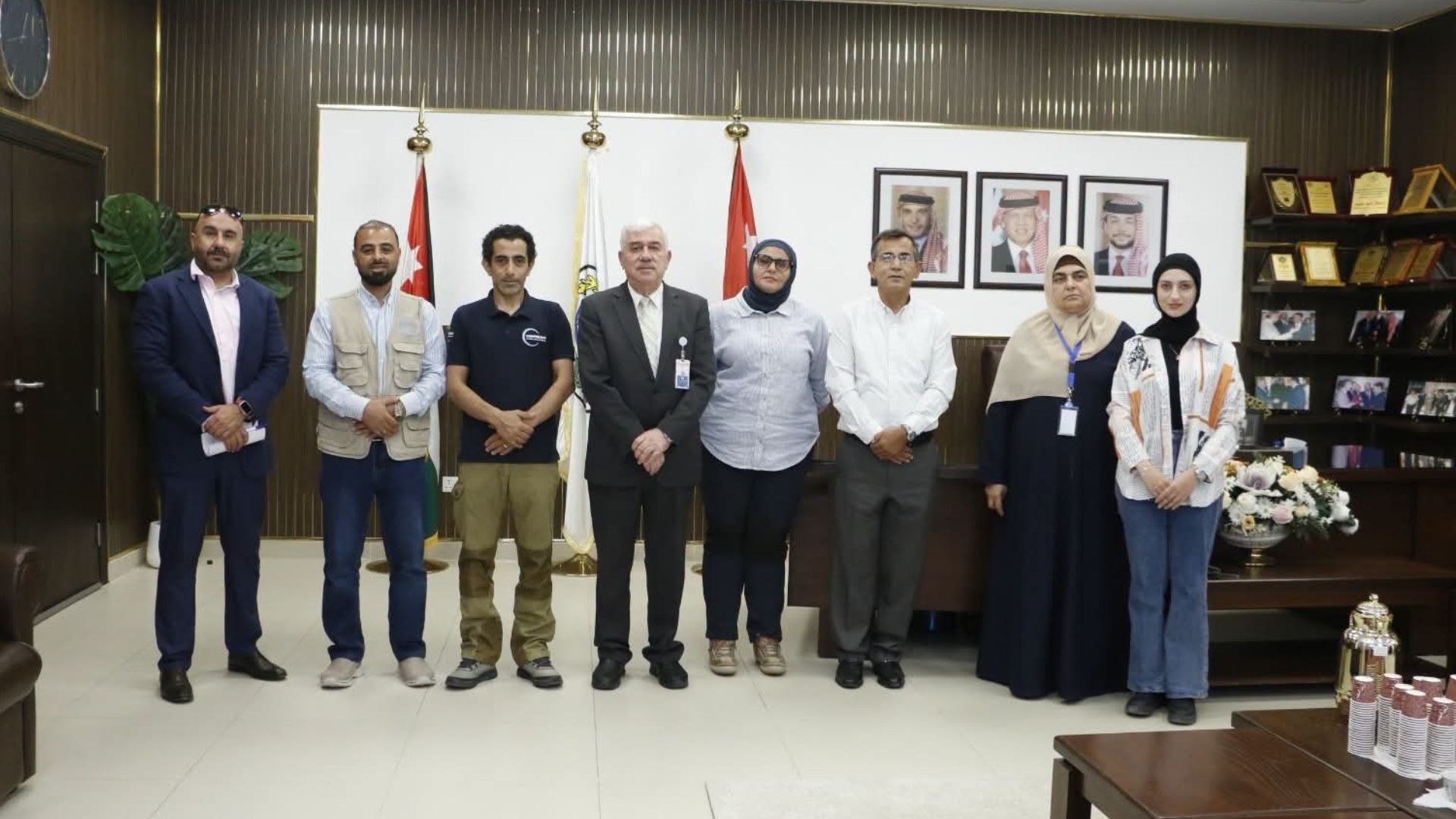 بلدية الرمثا تبحث مشاريع الحصاد المائي