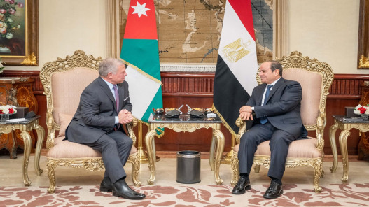 صورة حول : الملك والسيسي يؤكدان أهمية تكثيف الجهود لاستعادة التهدئة الشاملة في الإقليم الملك والسيسي يؤكدان أهمية تكثيف الجهود لاستعادة التهدئة الشاملة في الإقليم