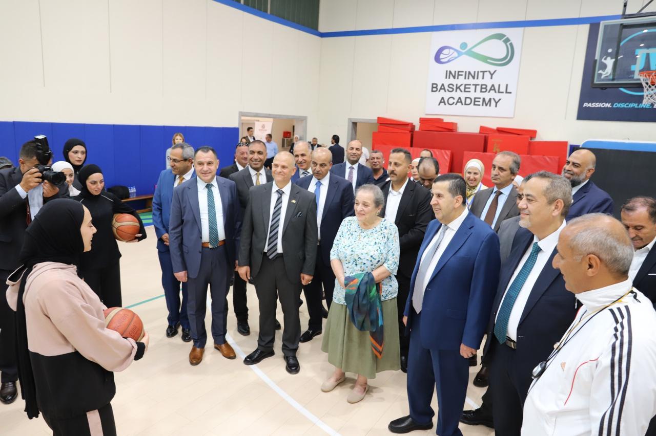 الأميرة عالية تفتتح صالة رياضية ومباني تعليمية مطوّرة في كلية الأميرة عالية الجامعية