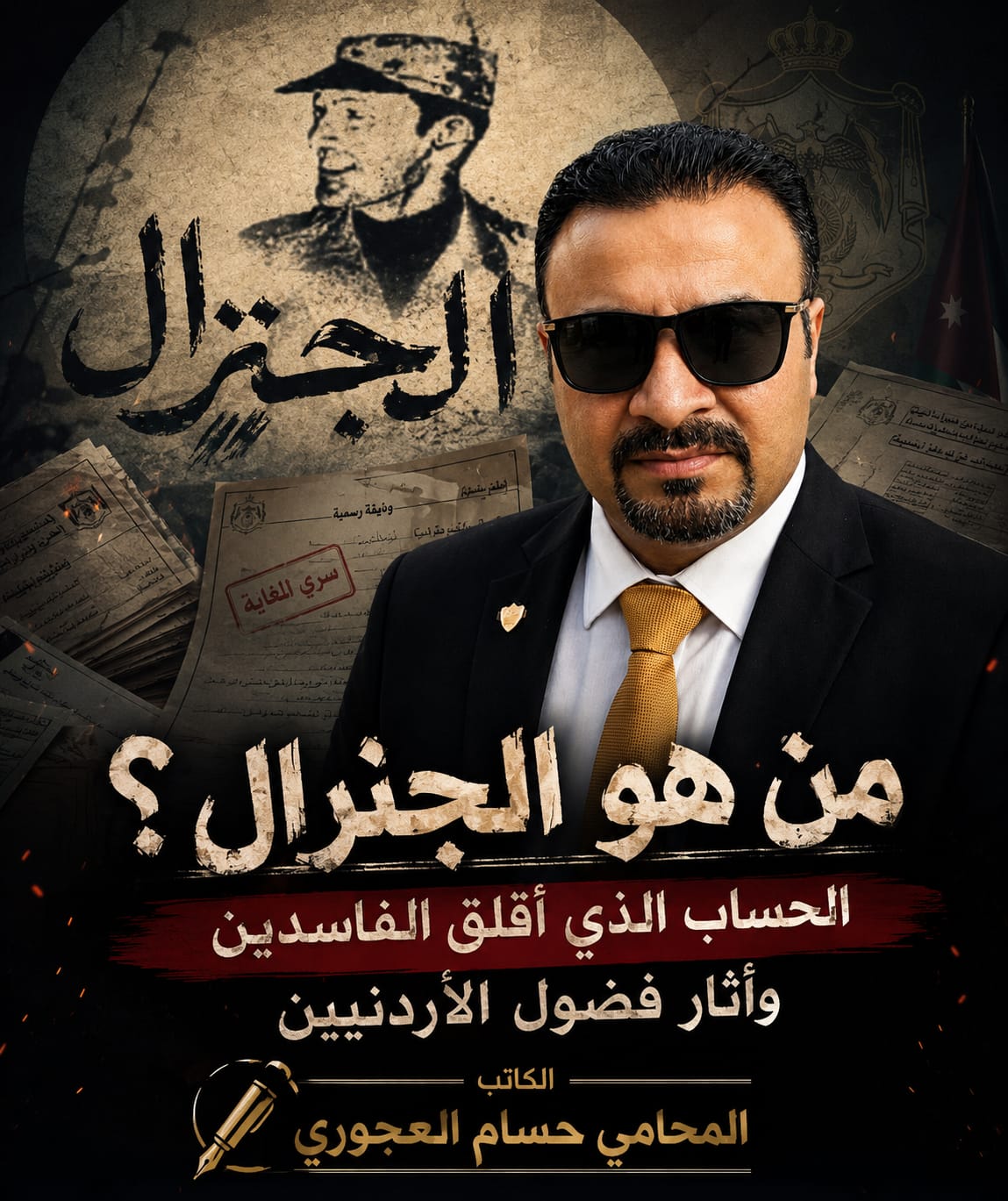 صورة حول : من هو الجنرال؟ الحساب الذي أقلق الفاسدين وأثار فضول الأردنيين من هو الجنرال؟ الحساب الذي أقلق الفاسدين وأثار فضول الأردنيين