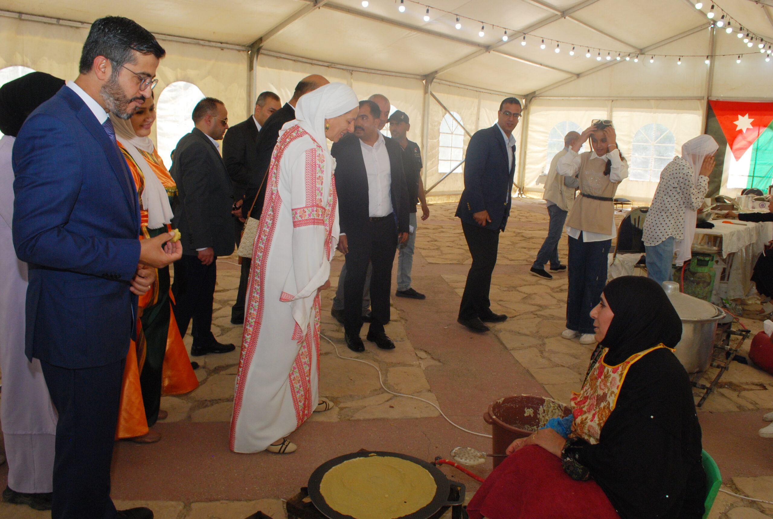 إنطلاق فعاليات مهرجان الجميد والسمن العاشر في حدائق الحسيين