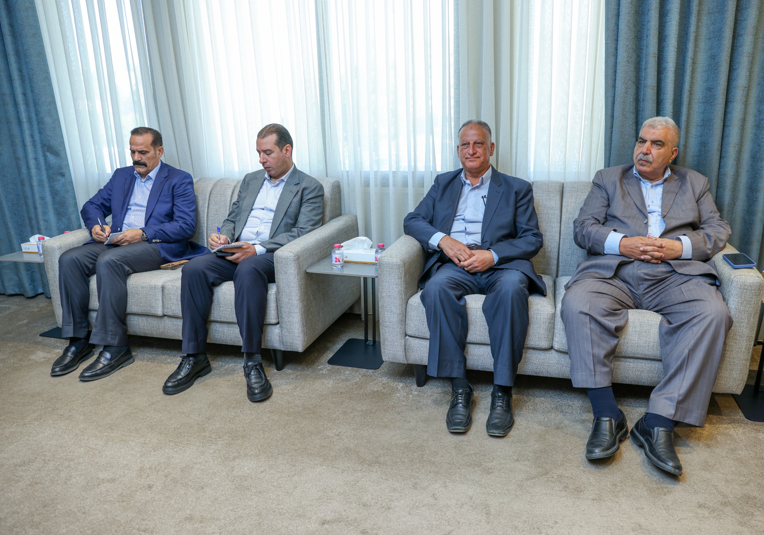 القاضي يلتقي رئيس وأعضاء الهيئة الأردنية للمبادرات الوطنية