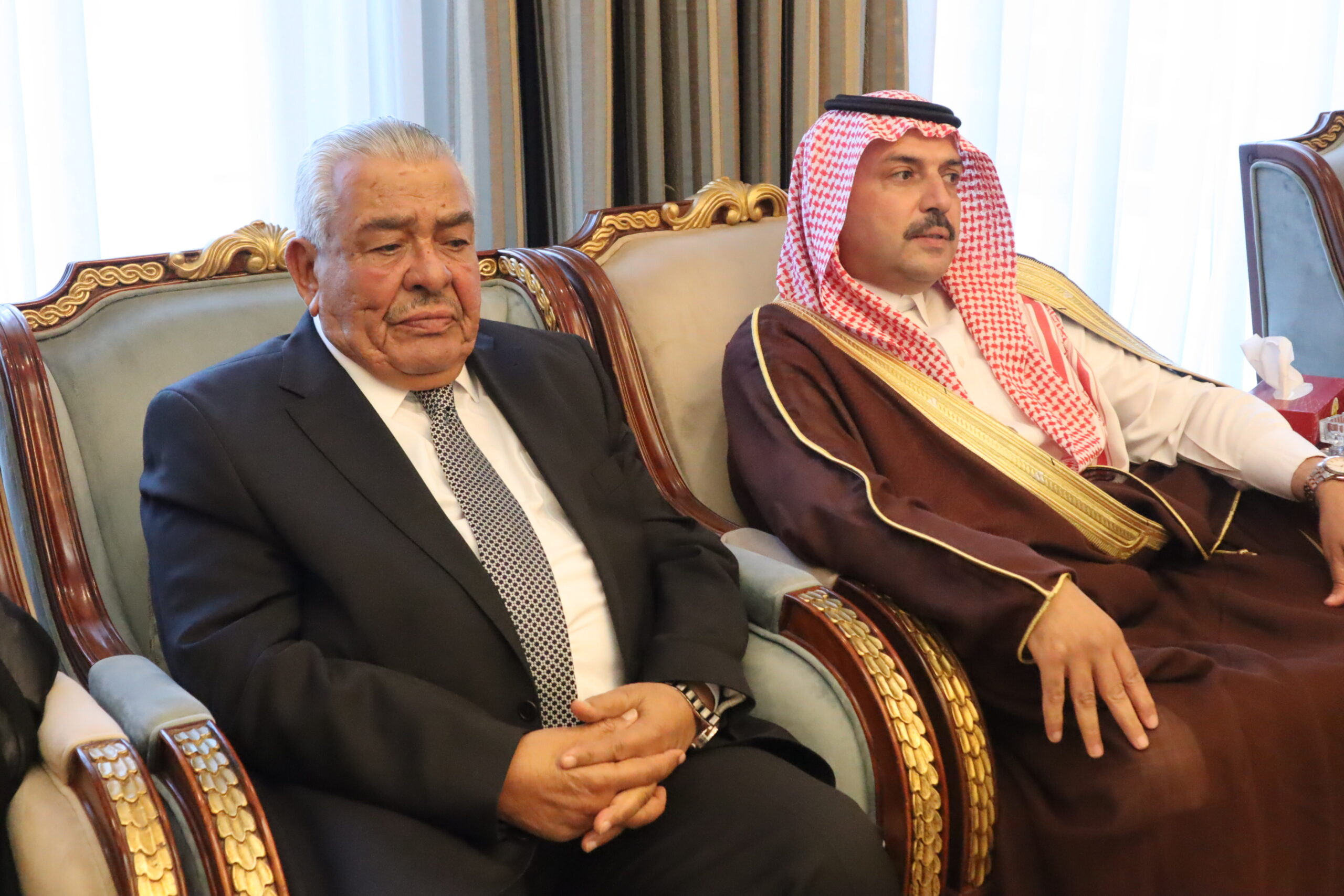 سفارة قطر في الأردن تستقبل المعزين بوفاة الأمير الوالد الشيخ حمد بن خليفة آل ثاني