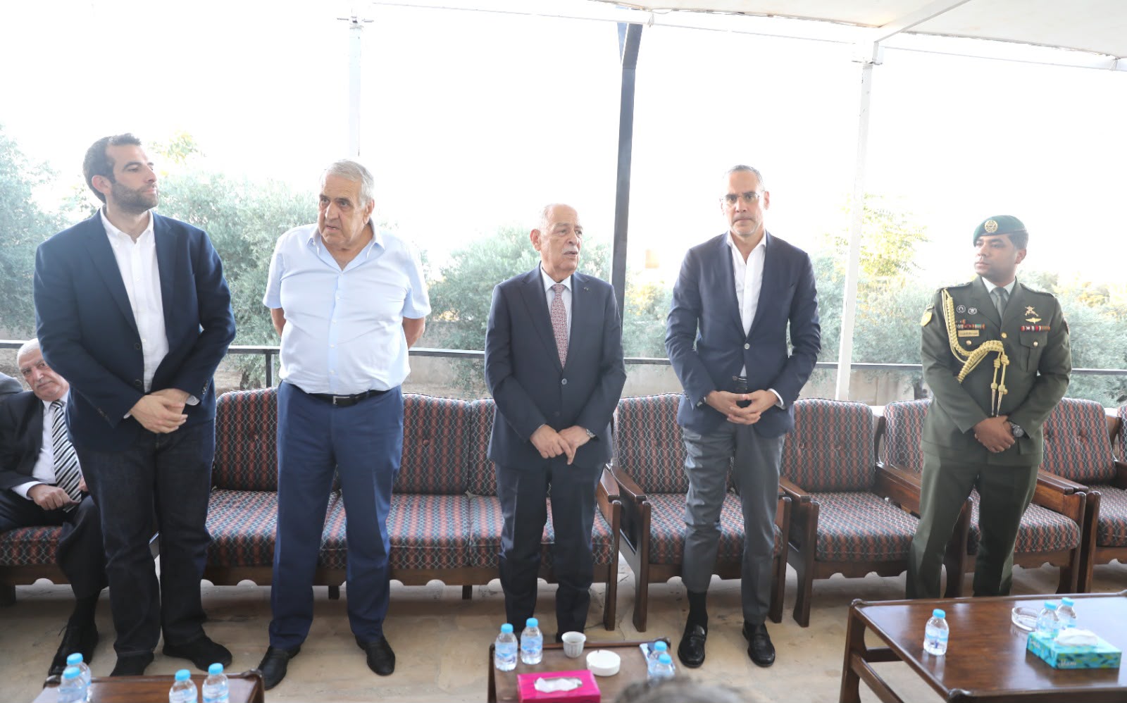 مندوبا عن الملك وولي العهد.. العيسوي يعزي العظامات والبدارين وحفار والحاج حسن