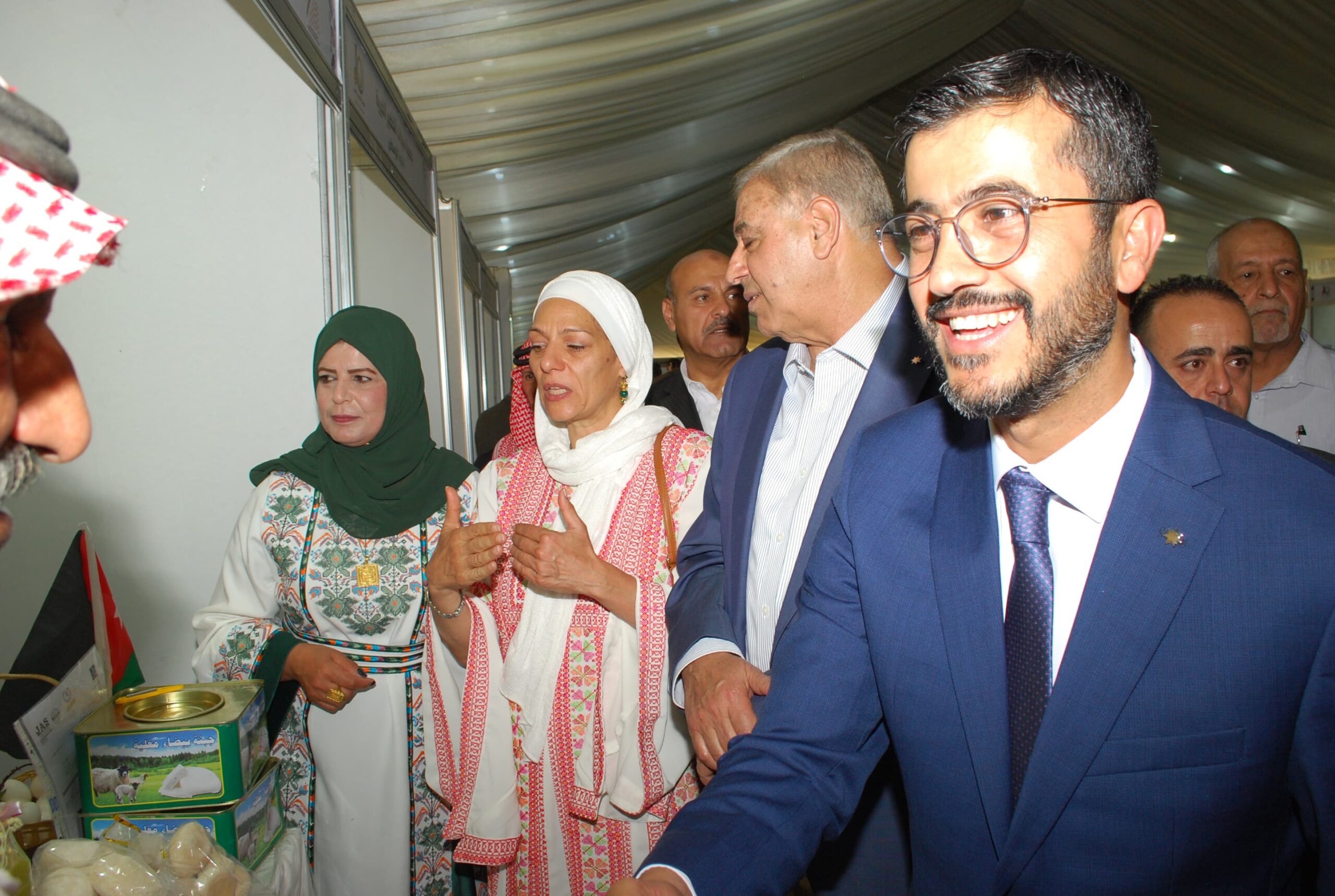 إنطلاق فعاليات مهرجان الجميد والسمن العاشر في حدائق الحسيين