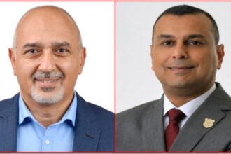 أ.د. أحمد حمدان قائما بأعمال رئيس جامعة عمان الأهلية وأ.د. بشار الطراونة نائباً